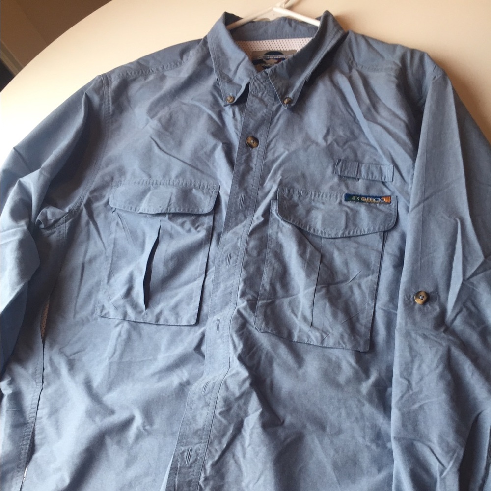 ExOfficio Vented travel fishing shirt